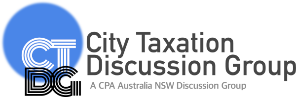 City Taxation Discussion Group